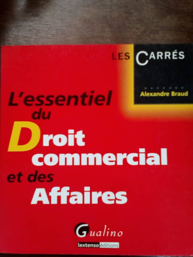 Couverture d’ouvrage : L'essentiel du Droit commercial et des Affaires