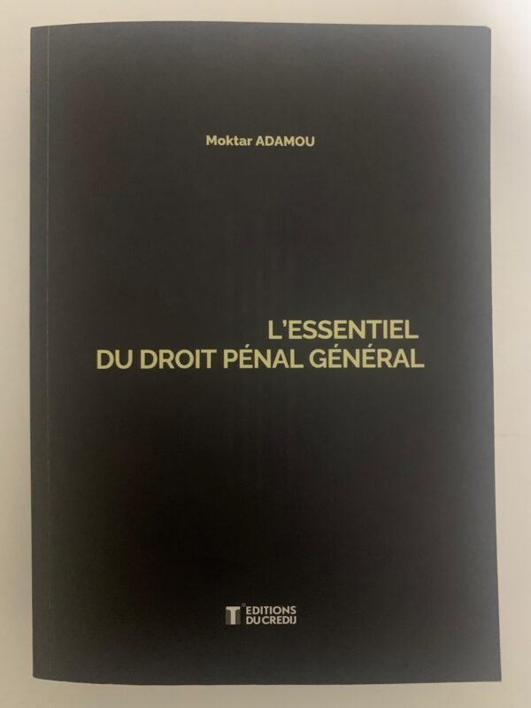 L'essentiel du droit pénal général