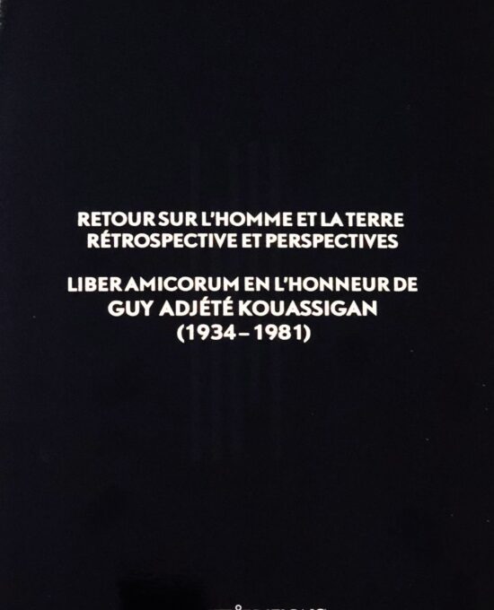 Mélanges en l'honneur de Me. KOUASSIGAN